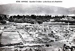 Bone-Hippone - Quartier Chretien - Basilique et Baptistere